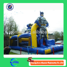 Vente chaude hongroir gonflable de maison de château suspendu, gonflable Spiderman Bouncer Slide Combo